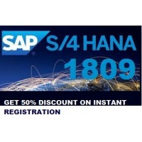 SAP S/4 HANA SIMPLE FINANCE 1809 LIVE TRAINING 
